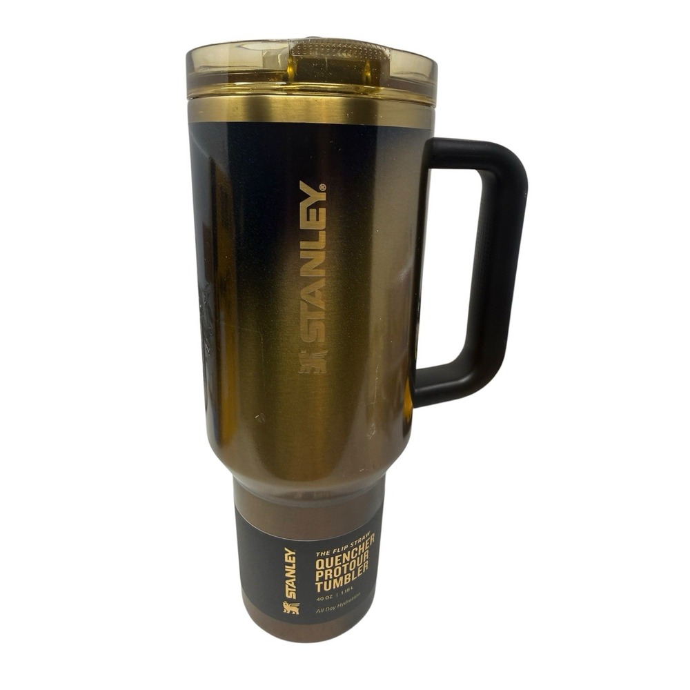 STANLEY The Quencher ProTour Flip Straw 40oz. Tumbler BLACK HONEY 10-13429-0227